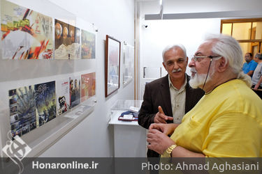 نمایشگاه آثار خسرو سینایی در باغ موزه هنر ایرانی