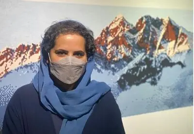 گلنار دشتی از نمایشگاه آثارش در گالری ثالث می‌گوید | نقاشی‌های پیکسلی در زندگی دیجیتال