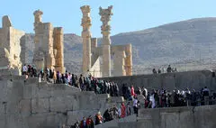 استقبال گسترده از اماکن فرهنگی‌- تاریخی در نوروز ۱۴۰۴/ تخت جمشید در صدر