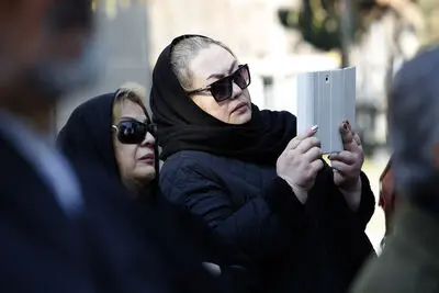 تشییع پیکر عبدالکریم مهرافشان آهنگساز پیشکسوت از تالار وحدت