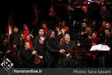 کنسرت مشترک ارکستر سمفونیک تهران و ارسکتر فستیوال راونا به رهبری ریکاردو موتی در تالار وحدت