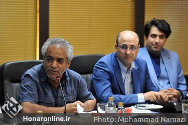 دیدار جمعی از هنرمندان با رضا رحمانی  وزیر صنعت، معدن و تجارت 
