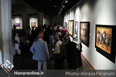 نمایشگاه آثار ناصر اویسی در موزه هنرهای معاصر