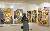 نمایشگاه نقاشی شیرین معیا در گالری آیریک