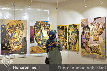 نمایشگاه نقاشی شیرین معیا در گالری آیریک