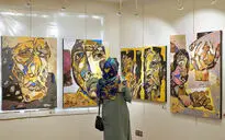 نمایشگاه نقاشی شیرین معیا در گالری آیریک