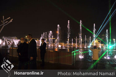 مراسم اختتامیه نمایشگاه خوشنویسی «رقص قلم»  در کتابخانه ایران‌مال 