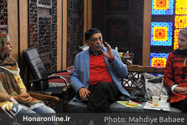 ورکشاپ نقالی دکتر پرویز ممنون در موسسه توسعه هنرهای معاصر