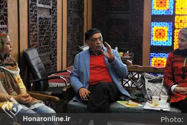 ورکشاپ نقالی دکتر پرویز ممنون در موسسه توسعه هنرهای معاصر