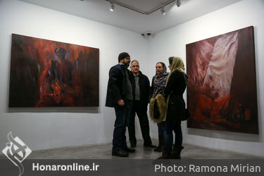 نمایشگاه نقاشی‌های شهره قنبری در گالری الهه