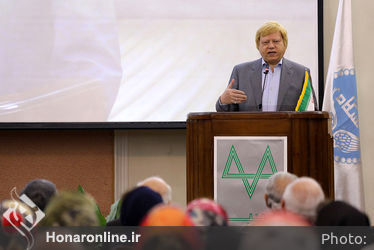 افتتاح تالار دائمی منیر فرمانفرمائیان در باغ موزه نگارستان دانشگاه تهران