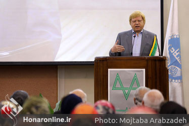 افتتاح تالار دائمی منیر فرمانفرمائیان در باغ موزه نگارستان دانشگاه تهران