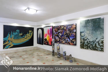 حراج آثار هنری نمایشگاه "تنها نیستیم" در گالری مژده