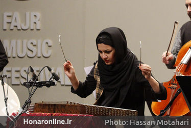 کنسرت گروه موسیقی "بانگ نو" در سی و پنجمین جشنواره موسیقی فجر