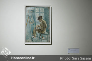 نمایشگاه آثار جهانگیر درویش در گالری فرمانفرما