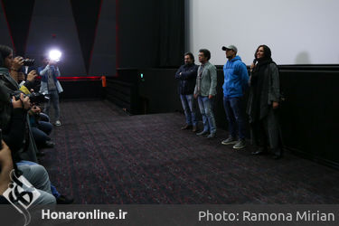 اکران فیلم "هت تریک" در پردیس سینمایی کورش