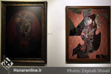 نمایشگاه گروهی نقاشی با گردآوری معین شافعی در گالری شیرین