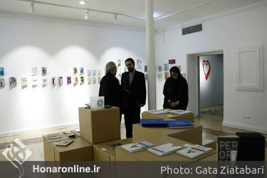 بازدید معاون هنری وزارت فرهنگ و ارشاد اسلامی از نمایشگاه سرو نقره ای