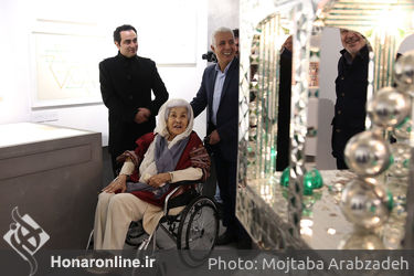 افتتاح تالار دائمی منیر فرمانفرمائیان در باغ موزه نگارستان دانشگاه تهران