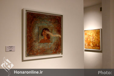 افتتاحیه نمایشگاه نقاشی الهام طاهایی در گالری سایه