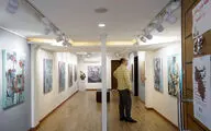 نمایشگاه نقاشی های شبنم نسلی اصفهانی با عنوان این است انسان در نگارخانه بهارک