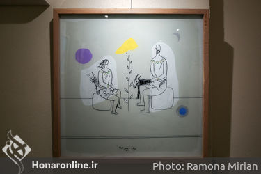 نمایشگاه نقاشی بهرام دبیری در گالری گلستان