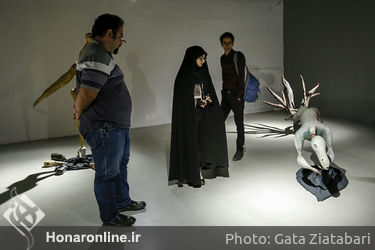نمایشگاه آثار مانی رامهرمزی در گالری آ