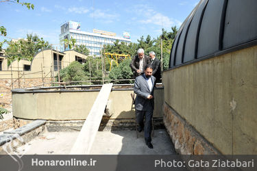 بازدید معاون امور هنری از روند بهسازی موزه هنرهای معاصر تهران