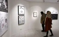 نمایشگاه نقاشی‌های رضا افسری در گالری ساربان