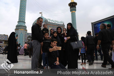 مراسم عزاداری ظهر تاسوعا در امامزاده صالح 