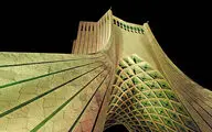 نمای داخلی طبقه چهارم برج آزادی مرمت شد