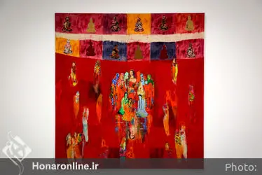 افتتاحیه نمایشگاه نقاشی‌های آنه محمد تاتاری در گالری اعتماد