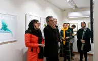 نمایشگاه خط مینا امانی در گالری بهارک
