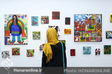 نمایشگاه نقاشی اکرم سرتختی در گالری ثالث