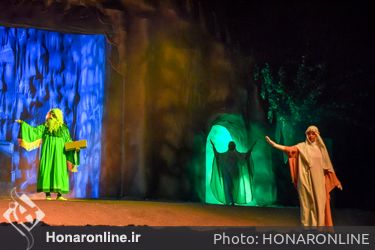 اجرای نمایش بزرگ میدانی محشر در شیراز