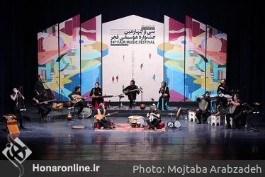 اجرای گروه رستاک در سومین شب جشنواره موسیقی فجر - تالار وحدت
