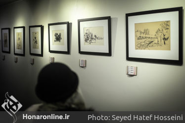 نمایشگاه آثار  قباد شیوا در گالری دیلمان