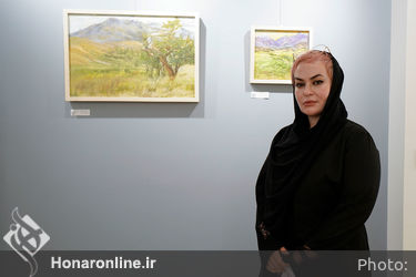 نمایشگاه نقاشی رویا رشیدی در گالری بهارک