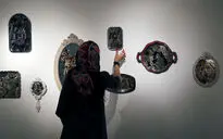 نمایشگاه نقاشی ساناز دزفولیان در گالری طراحان آزاد