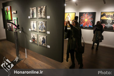 نمایشگاه نقاشی ناصر پلنگی و لباس بهنود جواهرپور در گالری آریانا 