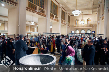 رونمایی از اثر ناتمام ایران درودی 
