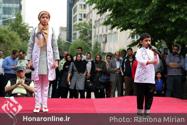 جشن خانه تئاتر در فضای باز خانه هنر مندان