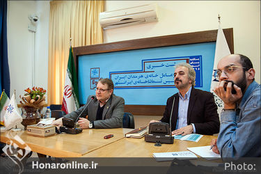  نشست خبری مدیر عامل خانه هنرمندان ایران 