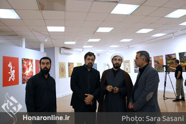 افتتاحیه نمایشگاه دفاع مقدس در خانه هنرمندان