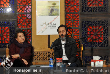 نشست خبری نمایشگاه "مداد عباس" در موسسه توسعه هنرهای معاصر