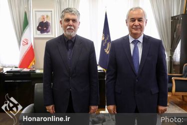 دیدار سفیر تاجیکستان با وزیر فرهنگ و ارشاد اسلامی 