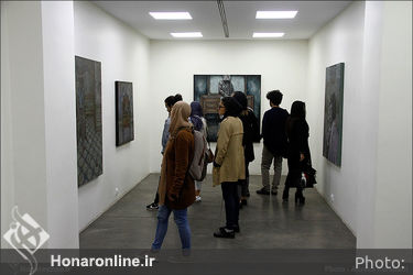 نمایشگاه نقاشی علیرضا چلیپا در گالری اُ 