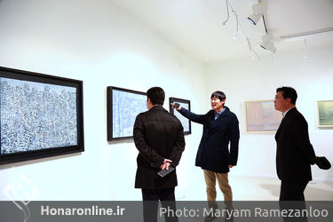 نمایشگاه آثار منوچهر نیازی در گالری بوم