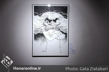 نمایشگاه از نگاه سخاورز؛ چهره‌های ادبیات ایران در گالری سهراب
