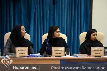 نشست خبری سریال "بانوی عمارت" در سالن همایش‌های بین‌المللی صداوسیما